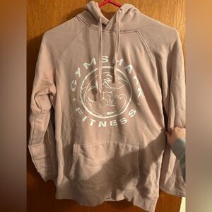 pale pink men’s hoodie gymshark